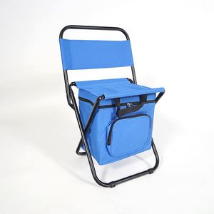 <b>Outdoor</b> Camping <b>Folding</b> <b>Chair</b> with Backrest Storage Bag Oxford Cloth and Iron Frame - Product Image 4