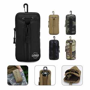 Universal Molle Pouch Sports <b>Kettle</b> Bag Waterproof Walkie-Talkie Water Bottle Canteen Holder for Outdoor <b>Camping</b> Travel Summer - Product Image 1