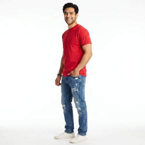 เสื้อยืดคุณภาพสูงสั่งทำพิเศษ ผ้าหนา พิมพ์สกรีนสีพื้น ขายส่ง - Product Image 1