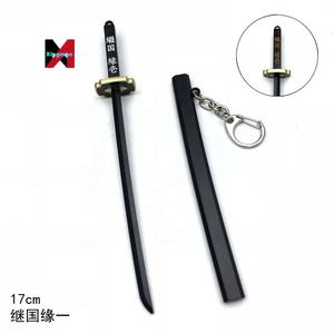Juguete De Katana Catanas Espada Venta caliente 17Cm Demoned a Slayer Cosplay Kamado Tanjirou Agatsuma Zenitsu Metal Toy Anime Sword - Product Image 6