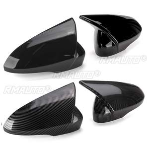 For Ford for Mondeo MK5 2014-2019 Rearview Side <b>Mirror</b> Cover Wing Cap Exterior <b>Door</b> Rear View Case Trim Carbon Fiber - Product Image 2