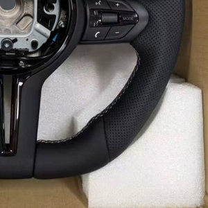 <span class=keywords><strong>Volante</strong></span> de Cuero de Alta Calidad para <span class=keywords><strong>BMW</strong></span> F10 F11 F30 F20 F21 F31 F36 M3 M5 M6 F11 F15 F16 F22, Accesorios para Automóviles - Product Image 3