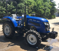 Lutong LT554 pas cher électrique ou à pied mini jardin pelouse ferme tracteur avec chargeur frontal