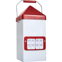 Ph-255 lz vente directe d'usine clocher anti-perchoir petit seau en plastique mangeoire et abreuvoir pour poulets