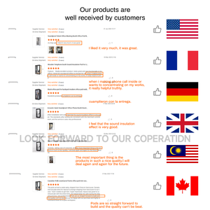 Ngoài trời tháo rời nhà Pod di động nhà văn phòng khá Pod di chuyển sống Pod - Product Image 6