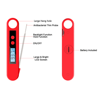 FM003 termometer plastik Digital memasak, alat pengukur suhu rumah tangga Super cepat membaca untuk dapur