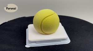 Chất Lượng Cao Mini Bánh Tennis Serie OEM Đông Lạnh Bánh Mousse Với Nước Sốt Xoài Giá Bán Buôn Bánh Mousse - Product Image 3