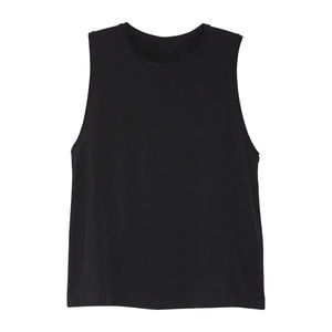 2025 personnalisé côtes sans manches dames Club Jersey débardeur col rond long vêtements d'entraînement Sexy noir maille motif multicolore décontracté - Product Image 5