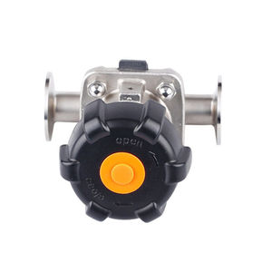 Válvula de diafragma de acero inoxidable Kequan de 1/2 pulgada con conexión rápida manual para agua de grado alimenticio - Product Image 3