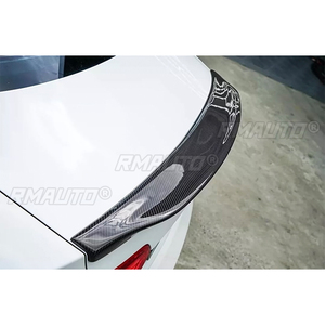 สปอยเลอร์หลังคาร์บอนไฟเบอร์สำหรับ Audi A5 Sline S5 Coupe ปี 2009-2016 ไม่ใช่สำหรับ RS5 สปอยเลอร์ฝากระโปรงท้ายรถยนต์ FRP - Product Image 6