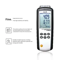 Thermomètre à thermocouple à quatre canaux CEM, enregistreur USB, instrument d'inspection de la température DT-3891G, Chine continentale