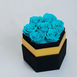 Produk permintaan tinggi yang diawetkan dalam kotak mawar tak terbatas kualitas tinggi untuk hadiah ulang tahun