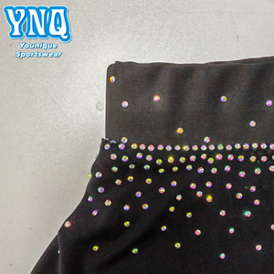 Équipement d'entraînement <span class=keywords><strong>de</strong></span> pom-pom girl pour enfants à prix réduit soutien-gorge et short <span class=keywords><strong>de</strong></span> sport confortables en spandex pour filles - Product Image 3