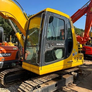 Komatsu มือสองเครื่องขุด PC60-7มินิ6ตัน, เครื่องจักรก่อสร้างมอเตอร์ปั๊มเกียร์เครื่องยนต์-2021รุ่น - Product Image 6