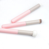 Éponge de Maquillage Professionnelle en Forme de Champignon pour Fond de Teint, Pinceau Applicateur de Correcteur pour Femmes et Filles, Rose