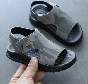 รองเท้าแตะเด็กแบบนิ่มสำหรับเด็กอายุ 1-5 ปี รองเท้าแตะเด็กผู้ชายแบบสวมสำหรับฤดูร้อน รองเท้าแตะเด็กสำหรับไปชายหาด - Product Image 3