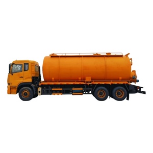 <span class=keywords><strong>รถ</strong></span>บรรทุกดูดสิ่งปฏิกูลแบบดูดสูญญากาศ ดองเฟิง 6*4 22 ลูกบาศก์เมตร เกียร์ธรรมดา เครื่องยนต์ดีเซล พร้อมถังเก็บน้ำเสียและปั๊มฉีดน้ำแรงดันสูง - Product Image 1