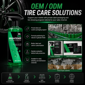 Pneumatico per Auto lucido da 500ML brillantezza e protezione per pneumatici lucidi per Auto a lunga durata - Product Image 6