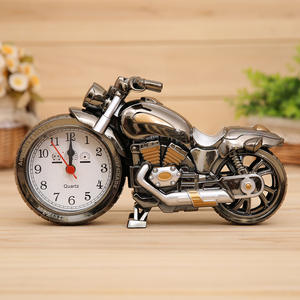 Reloj Despertador Retro de Motocicleta al por Mayor, Reloj de Escritorio Portátil con Batería para Niños, Regalo para Amigos, Decoración de Mesa - Product Image 4
