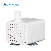 Pompe à eau submersible mini USB DC5V en plastique, écologique, blanche, 200L, pour fontaine à eau pour animaux de compagnie et distributeur circulant