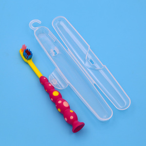 Kinder Zahnbürste transparente Schachtel PP Halter faltbarer Hülle Wandern tragbare Schachtel professionelle Fabrik GMP820 Prüfung bestand - Product Image 5