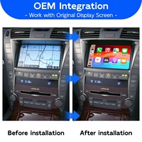 Module d'interface sans fil Apple CarPlay Android Auto sur mesure pour Lexus LS460 LS600h 2006-2012 – Amélioration de l'écran d'origine
