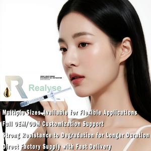 Realyse <strong>Injectable</strong> Cross-linked HA Gel for Nose Lips Body Nasolabial Folds Chin Enhancement Facial Shaping High Cohesiveness - Product Image 2