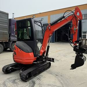 Nieuwe <span class=keywords><strong>mini</strong></span>-rupsgraafmachine KN25U met cabine, aangepaste motor, voor bouw en landbouw, te koop. - Product Image 2