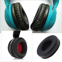1 paire d'oreillettes de remplacement en cuir protéiné et mousse, compatibles avec les écouteurs Skullcandy Hesh 2 1 BT