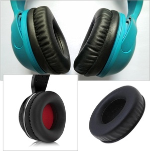 1 paire d'oreillettes de remplacement en cuir protéiné et mousse, compatibles avec les <span class=keywords><strong>écouteur</strong></span>s <span class=keywords><strong>Skullcandy</strong></span> Hesh 2 1 BT - Product Image 4