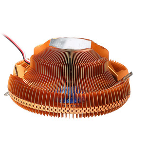 คูลมูนซีพียูคูลเลอร์ 90X90X25 มม. ไฟ LED สีฟ้าทองแดงอลูมิเนียมฮีทซิงค์ 3 พิน 4 พินพัดลมสำหรับ AMD 1155 775 การทำงานที่เงียบสงบ - Product Image 4