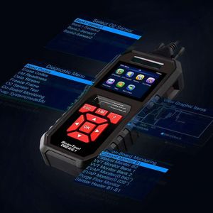 Lector de Códigos OBD-2, Herramienta de Diagnóstico de 12V, Admite <span class=keywords><strong>Actualizaciones</strong></span> en Línea e Impresión de Datos de Fallas para Motor de Automóvil - Product Image 5