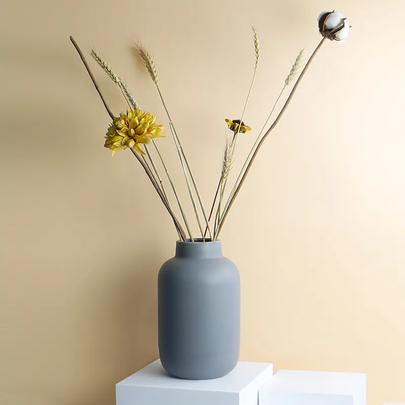 เซรามิค Nordic รูปแบบ Mini แจกันเซรามิคเคลือบแจกันแจกันเซรามิคบ้านและสวนดอกไม้ใช้