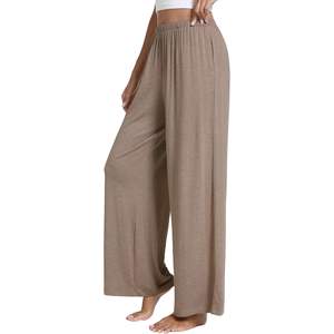 Pantalons de pyjama en viscose de bambou pour femmes, amples et doux, pour le yoga, tailles S-XXL - Product Image 1