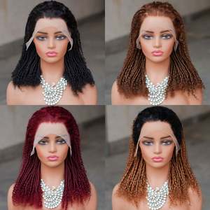 Perruque en cheveux humains bouclés coupés 13*4 avec dentelle transparente sans colle, densité 150% pour femmes, approvisionnement direct usine - Product Image 4