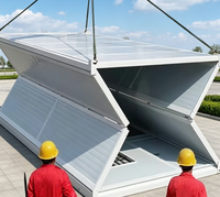 Maison conteneur pliable à assemblage rapide, économique et en gros