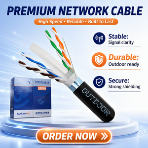 <span class=keywords><strong>สาย</strong></span>เคเบิล <span class=keywords><strong>Cat6</strong></span> ราคาโรงงาน <span class=keywords><strong>สาย</strong></span> Cat5e Techcom Cat 6 สำหรับเชื่อมต่อแลน 1500d กล้อง 4 คู่ 24AWG ผลิตในจีน - Product Image 1