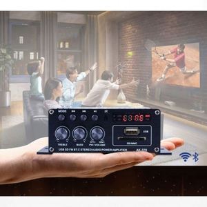 Amplificateurs de puissance Hi-Fi pour la maison, mini amplificateur de puissance 2*20W 12V, mini amplificateur de puissance Bluetooth pour haut-parleur domestique - Product Image 6