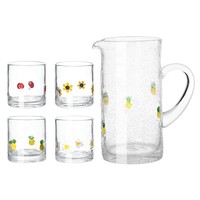 Usine ronde créative épaissie verre à boire bulle aigle nez froid bouilloire Transparent Patch eau verre boisson tasses tasse ensemble