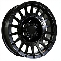 17X8,5 Neue Aluminiumlegierung Räder Matt Schwarz Mehrspeichen-Gussfelgen für Verschiedene Modelle - 3 Jahre Garantie