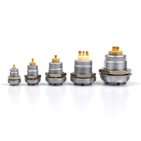 Conector Circular Hembra de Alta Calidad ECG Serie 1B de 2, 3, 4, 5, 6, 7, 8, 10, 14 y 16 Pines