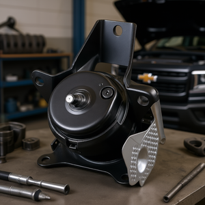 Support moteur Chevrolet en aluminium 5.3L V8 de remplacement pour Silverado 1500 2014-2018, support sécurisé noir universel - Product Image 2