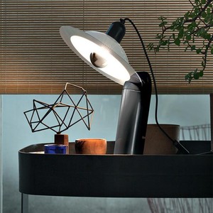 Lámpara de Mesa UFO Ajustable de Diseño Nórdico, E27 LED, Luz de Estudio para Mesita de Noche - Product Image 3