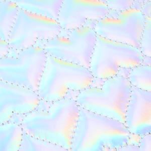 Iridescent Quilted Heart Lock <strong>Diary</strong> with Key for Girls Holographic <strong>Lockable</strong> Notebook with Pink Heart Bookmark - Product Image 5