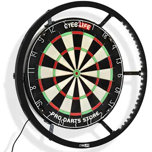 Phiên bản mới hình khuyên Dartboard iluminator LED Dartboard hệ thống chiếu sáng bảng phi tiêu chuyên nghiệp