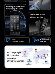 Dispositivo <span class=keywords><strong>Traductor</strong></span> <span class=keywords><strong>de</strong></span> Idiomas Sin Conexión a Internet, M80 ChatGPT Traducción Instantánea Bidireccional en Tiempo Real con IA - Product Image 6
