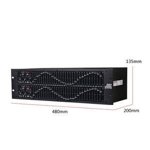 Ecualizador <span class=keywords><strong>de</strong></span> Audio Profesional 2231 3U Estándar para Montaje en Rack, 2x31 Bandas con Filtro <span class=keywords><strong>de</strong></span> Paso Alto para Equipos <span class=keywords><strong>de</strong></span> Sonido <span class=keywords><strong>de</strong></span> Estudio, Gran Venta - Product Image 2