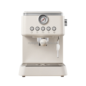 Machine à expresso 20 bars Machine à café électrique <span class=keywords><strong>italienne</strong></span> semi-automatique avec mousseur à lait - Product Image 3