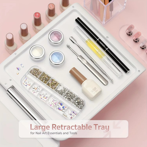 Professional UV LED Nail <b>Lamp</b> Nail <b>Lamp</b> <b>with</b> 63 Beads and Display Auto Sensor and 4 <b>Timer</b> Settings Gel Curing <b>Lamp</b> for Home Use - Product Image 3