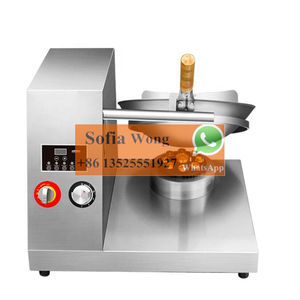 Machine de cuisson automatique pour <span class=keywords><strong>wok</strong></span> de cuisine chinoise, machine à sauter automatique commerciale, machine à riz frit automatique au gaz - Product Image 1